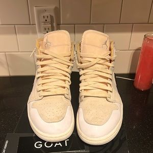 Air Jordan 1 Mid Se craft size 9